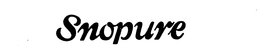 SNOPURE trademark