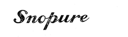 SNOPURE trademark