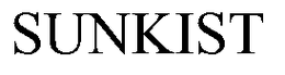 SUNKIST trademark