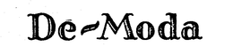 DE-MODA trademark