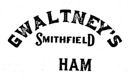 GWALTNEY'S SMITHFIELD HAM trademark