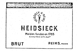"HEIDSIECK" ETC. trademark