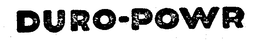 DURO-POWR trademark
