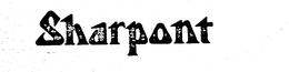 SHARPONT trademark