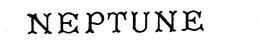 NEPTUNE trademark