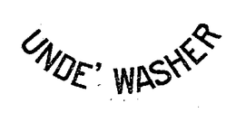 UNDE' WASHER trademark