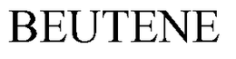 BEUTENE trademark