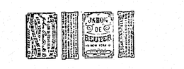 JABON DE REUTER NEW YORK NO SE CONSIDERAGENUINO SI NO JOHN REUTER M.D. EL MEJOR JABON PARA LA TEZ. LLEVA LA FIRMA DE PATENTIZADO EN LOS ESTADOS UNIDOS JUNIO 1880 trademark