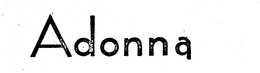 ADONNA trademark