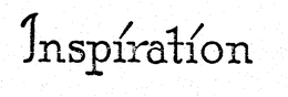 INSPIRATION trademark