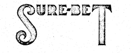 SURE-BET trademark