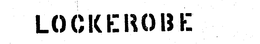 LOCKEROBE trademark