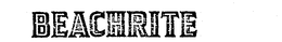 BEACHRITE trademark