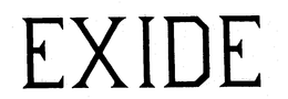 EXIDE trademark