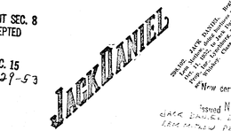 JACK DANIEL trademark