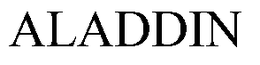 ALADDIN trademark