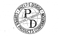 PD-PHELPS DODGE-COPPER PRODUCTS CORPORATION MINE TO MARKET trademark