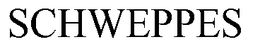 SCHWEPPES trademark