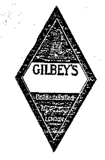 GILBEY'S DISTILLED AND BOTTLED BY W.A. GEY LIMITED LONDON ILBEY LIMITED LONDON trademark