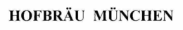 HOFBRAU MUNCHEN trademark