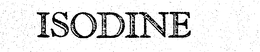 ISODINE trademark