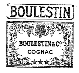 BOULESTIN & CO. COGNAC B & CO. trademark