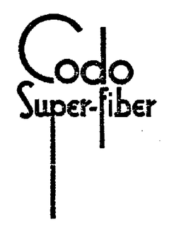 CODO SUPER-FIBER trademark