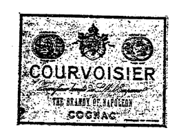 COURVOISIER THE BRANDY OF NAPOLEON COGNAC trademark