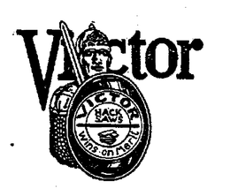 VICTOR HACKSAWS WINS ON MERIT trademark