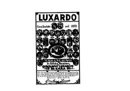 LUXARDO MARASCHINO PR. FABBRICA EXCELSIOR GIROLAMO LUXARDO IN ZARA CASAFONDATA NEL 1821 trademark