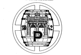P MDCCCXII 1842 trademark