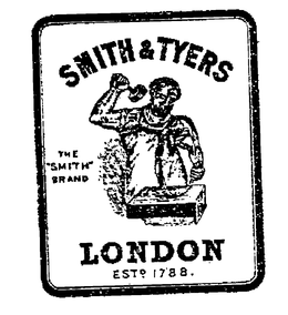 SMITH & TYER LONDON ESTB 1788 THE "SMITH" BRAND trademark