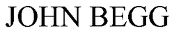 JOHN BEGG trademark