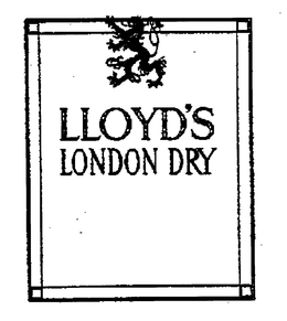 LLOYD'S LONDON DRY trademark