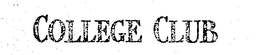 COLLEGE CLUB trademark