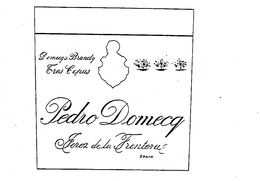 PEDRO DOMECQ DOMECQ'S BRANDY TRES CEPAS JEREZ DE LA FRONTERA SPAIN trademark