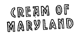 CREAM OF MARYLAND trademark