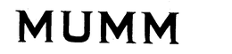 MUMM trademark
