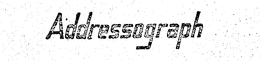ADDRESSOGRAPH trademark