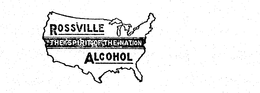 ROSSVILLE THE SPIRIT OF THE NATION ALCOHOL trademark