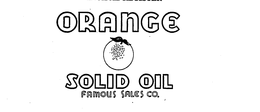 ORANGE SOLID OIL trademark