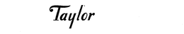 TAYLOR trademark