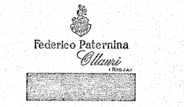 FEDERICO PATERNINA OLLAURI (RIOJA) trademark