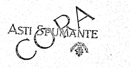 CORA ASTI SPUMANTE trademark