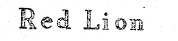 RED LION trademark