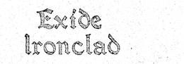 EXIDE IRONCLAD trademark