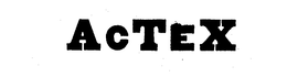 ACTEX trademark