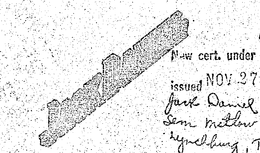 JACK DANIEL trademark