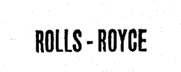 ROLLS-ROYCE trademark