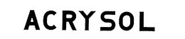 ACRYSOL trademark